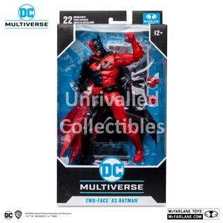 [Pre Order] Mcfarlane Toys DC Multiverse 7 inches scale – Batman Reborn Series – Two-Face As Batman