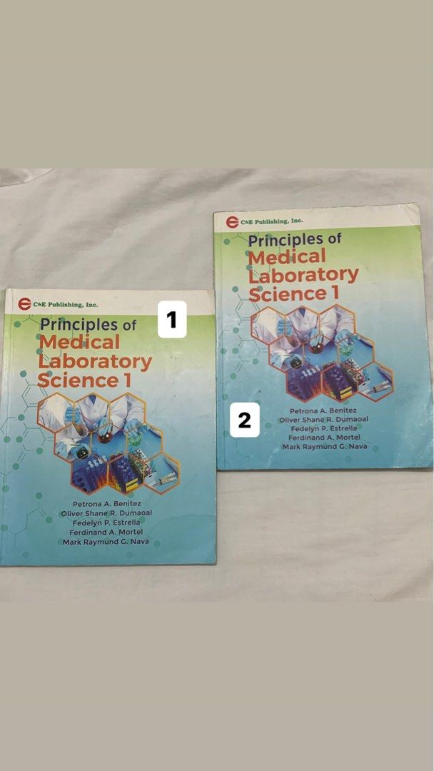 Principles of Medical Laboratory Science 1 Benitez et. al. [2 books