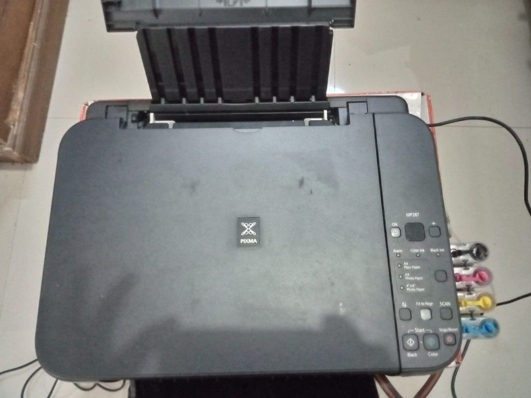 Printer Canon Pixma Mp287 Elektronik Bagian Komputer And Aksesoris Di Carousell 0079