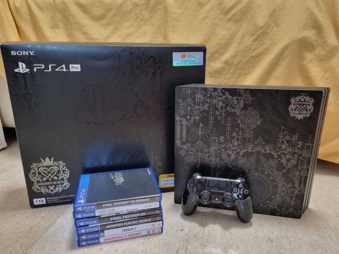 Sony PS4 Pro Kingdom Hearts III Limited Edition Bundle is a