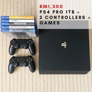 USED] Playstation 4 Slim (PS4 Slim) 500GB with 1 Controller, Video Gaming, Video Consoles, PlayStation Carousell
