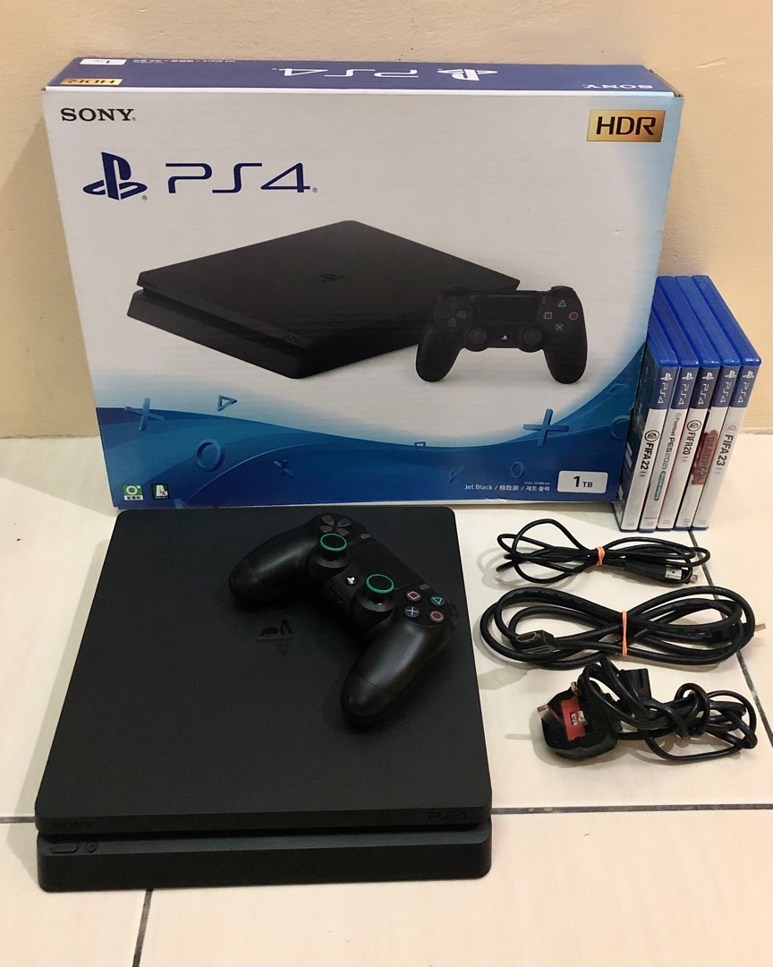 PS4 Slim 1TB (2019) Used New, Video Gaming, Video Game Consoles, PlayStation on Carousell
