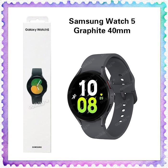 Raya promotion Samsung Galaxy Watch 5 Graphite R900 40mm NEW Original