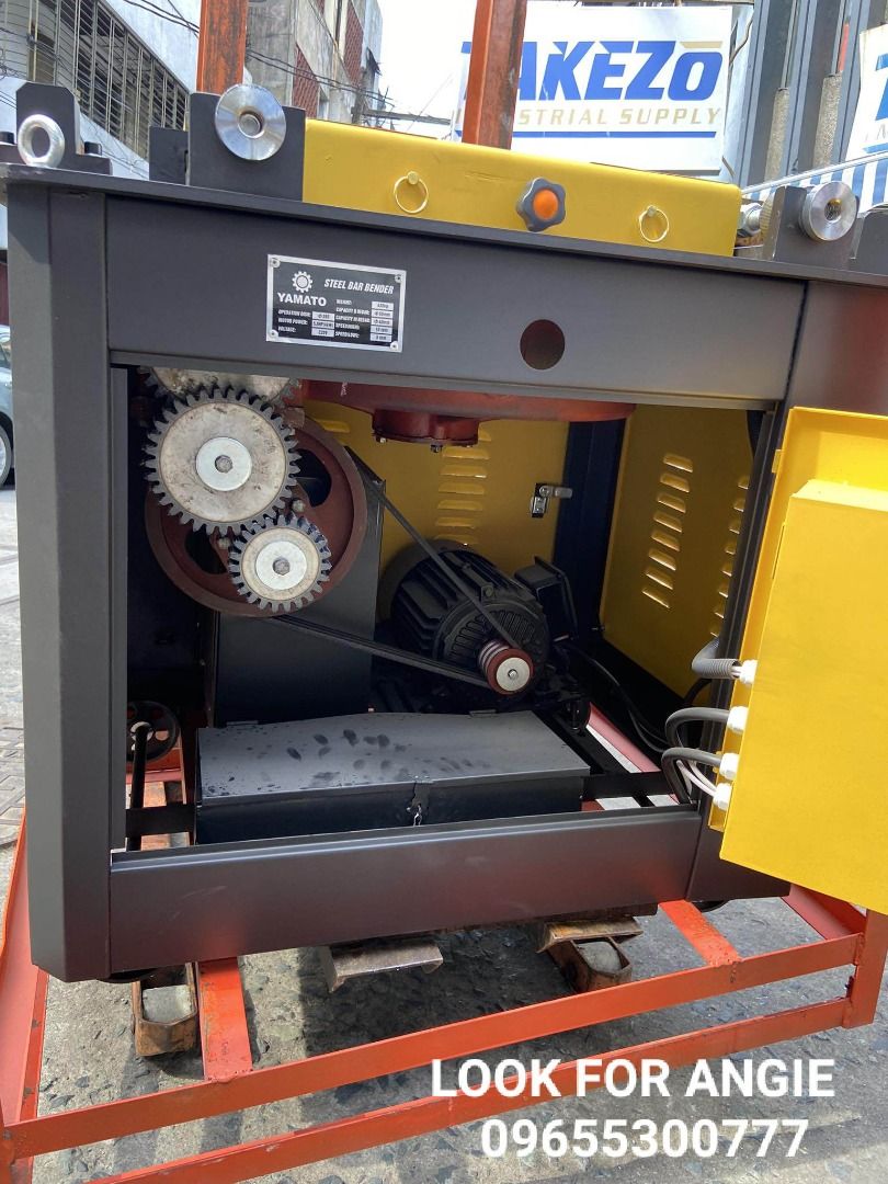 Rebar Bender (Category: Construction Tools & Equipment) located in Manila. Submitted by angiedalu10338 (Listing ID 1235156592, Image 3). Description: Rebar Bender Model: TB50 Brand: Yamato Price: 146,250 For faster transaction call txt or viber 0-9-6-5-5-3-0-0-7-7-7 0-9-1-7-1-4-8-5-4-0-1 Look for angie *PRICE MAY CHANGE WITHOUT PRIOR NOTICE *ITEM IS VAT EXCLUSIVE *SUBJECT FOR AVAILABILITY *PRICE DEPENDS ON THE SIZES.