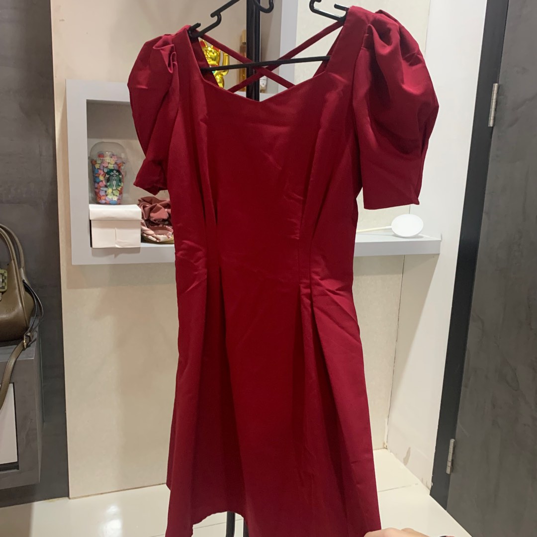 Red dress sxxy on Carousell