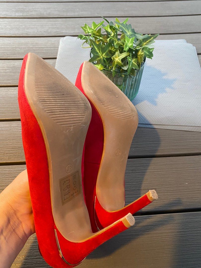Red Heels, Women's Fashion, Footwear, Heels on Carousell — free download