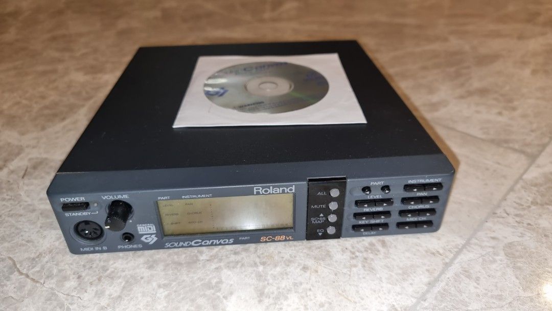 ジャンク☆Roland「SC-88VL 」MIDI sound Canvas Roland SC-88 Sound Canvas MIDI Sound Module | eBay