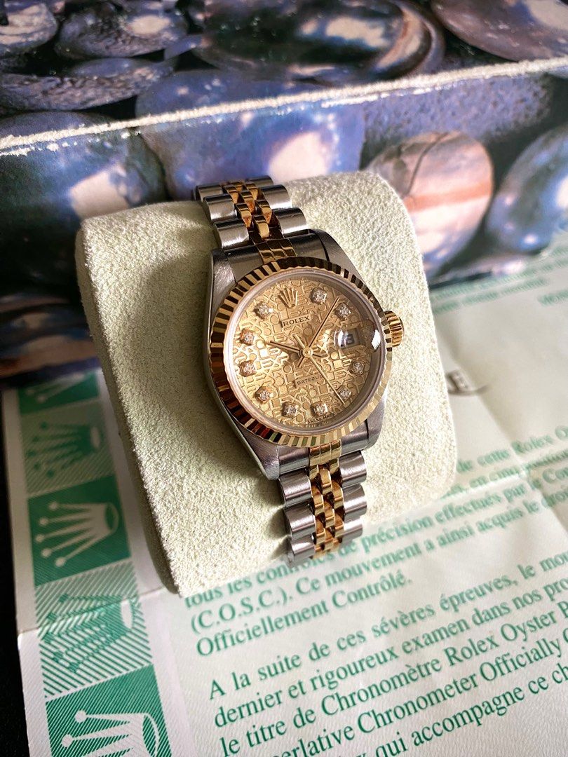 Rolex ladies 2 tone oyster online perpetual