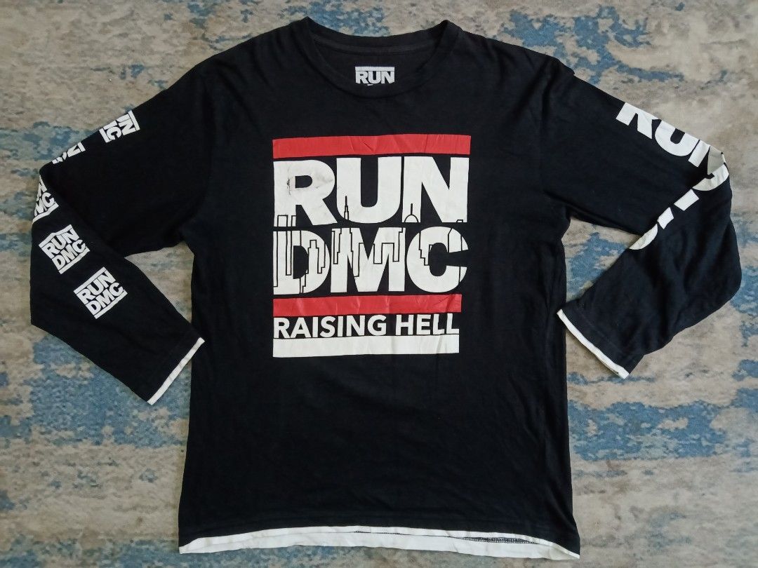 RUN DMC RAISING HELL raptee vintage - Tシャツ/カットソー(半袖/袖なし)