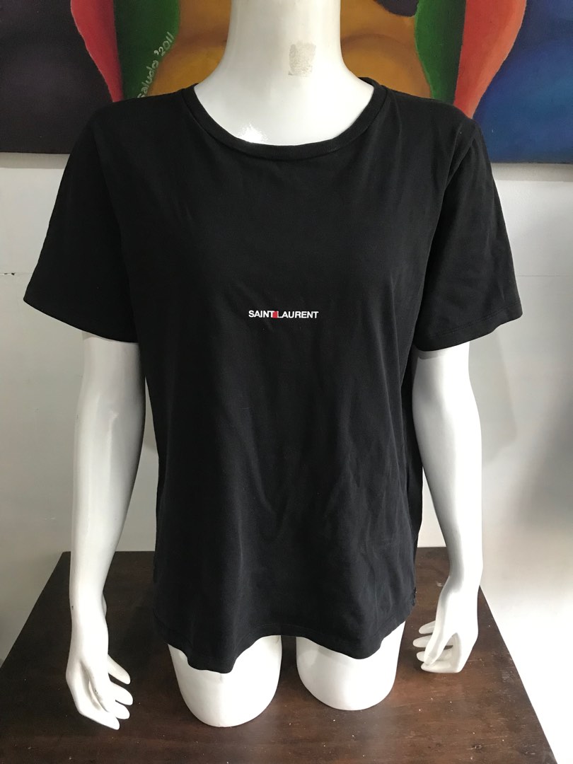 Saint laurent top box logo
