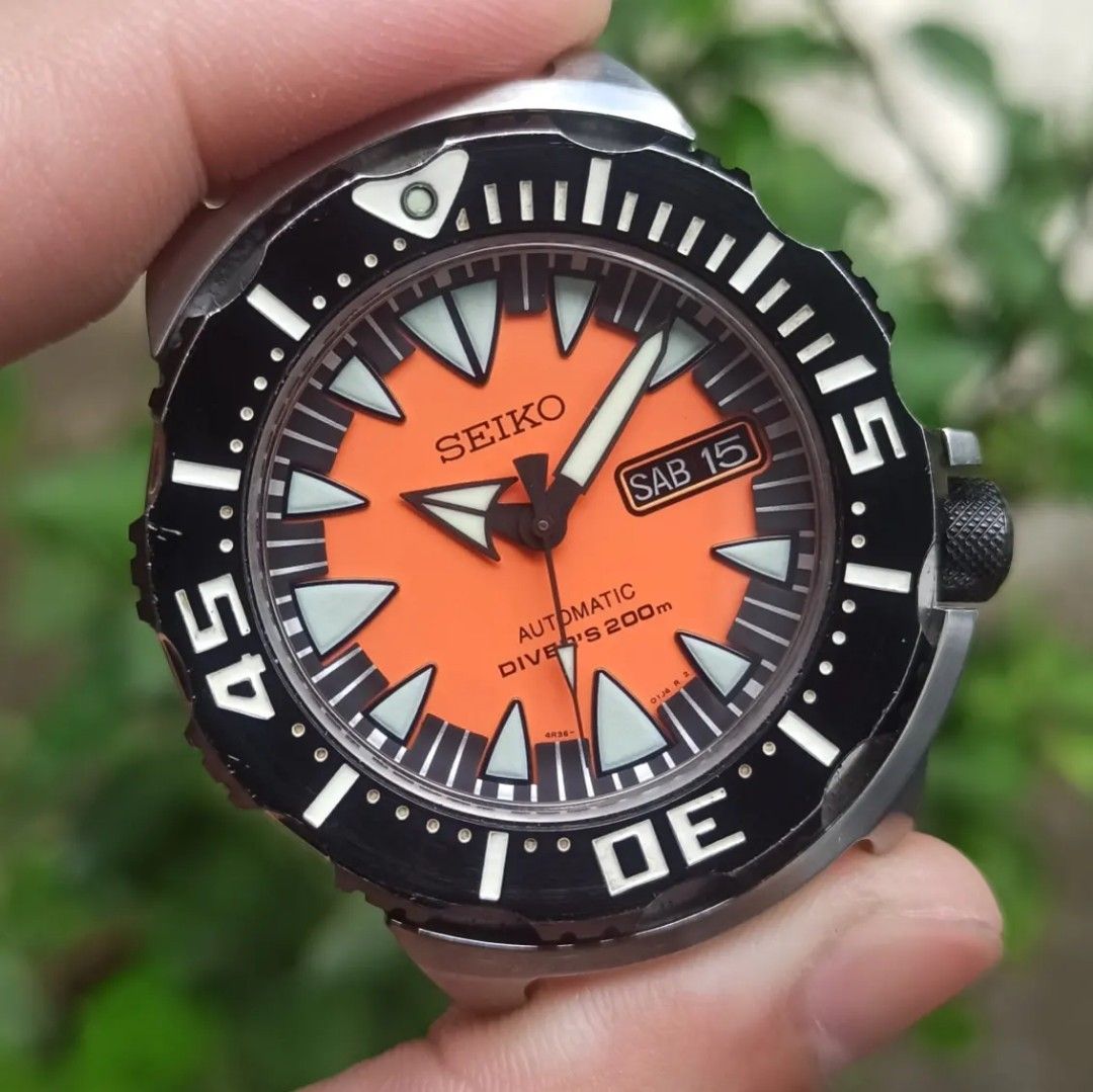 Seiko orange deals monster gen 2