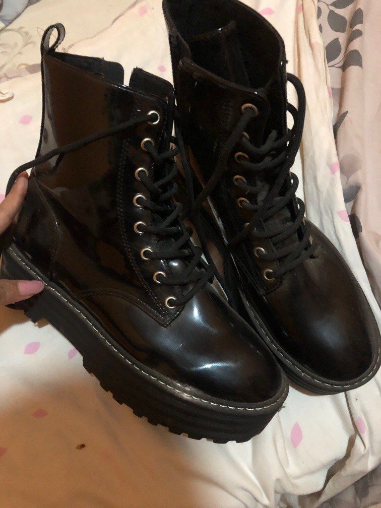 Sepatu sales boots h&m