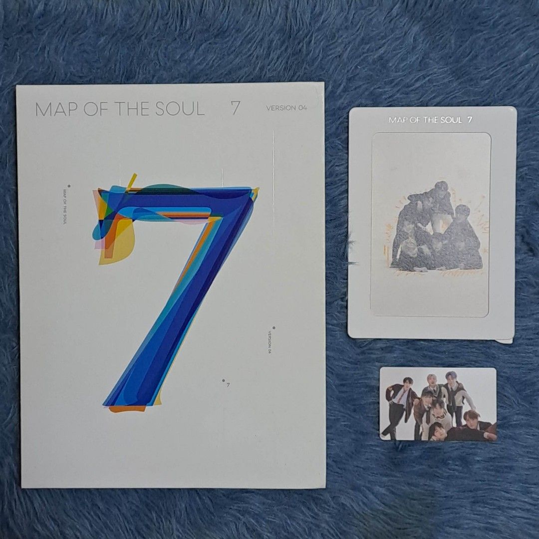 [SET] BTS Map of the Soul 7 version 4 with group photocard / MOTS 7 ver ...