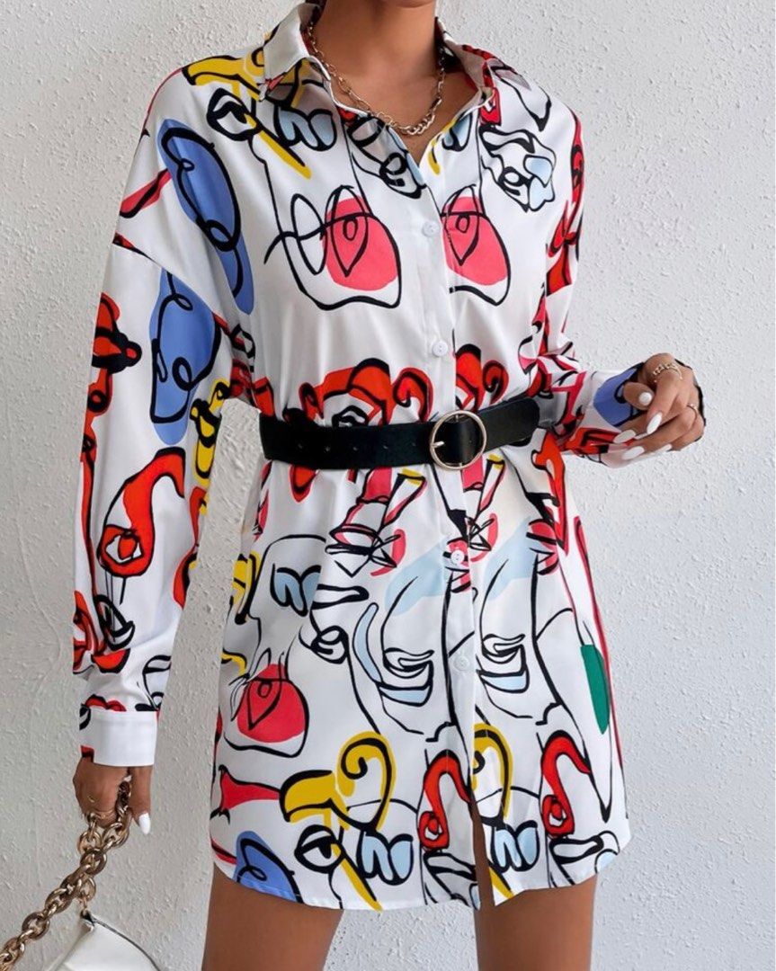 SHEIN ABSTRACT DRESS (Category: Dresses) located in Bulacan. Submitted by ddpreloveditems (Listing ID 1235256585, Image 3). Description: .