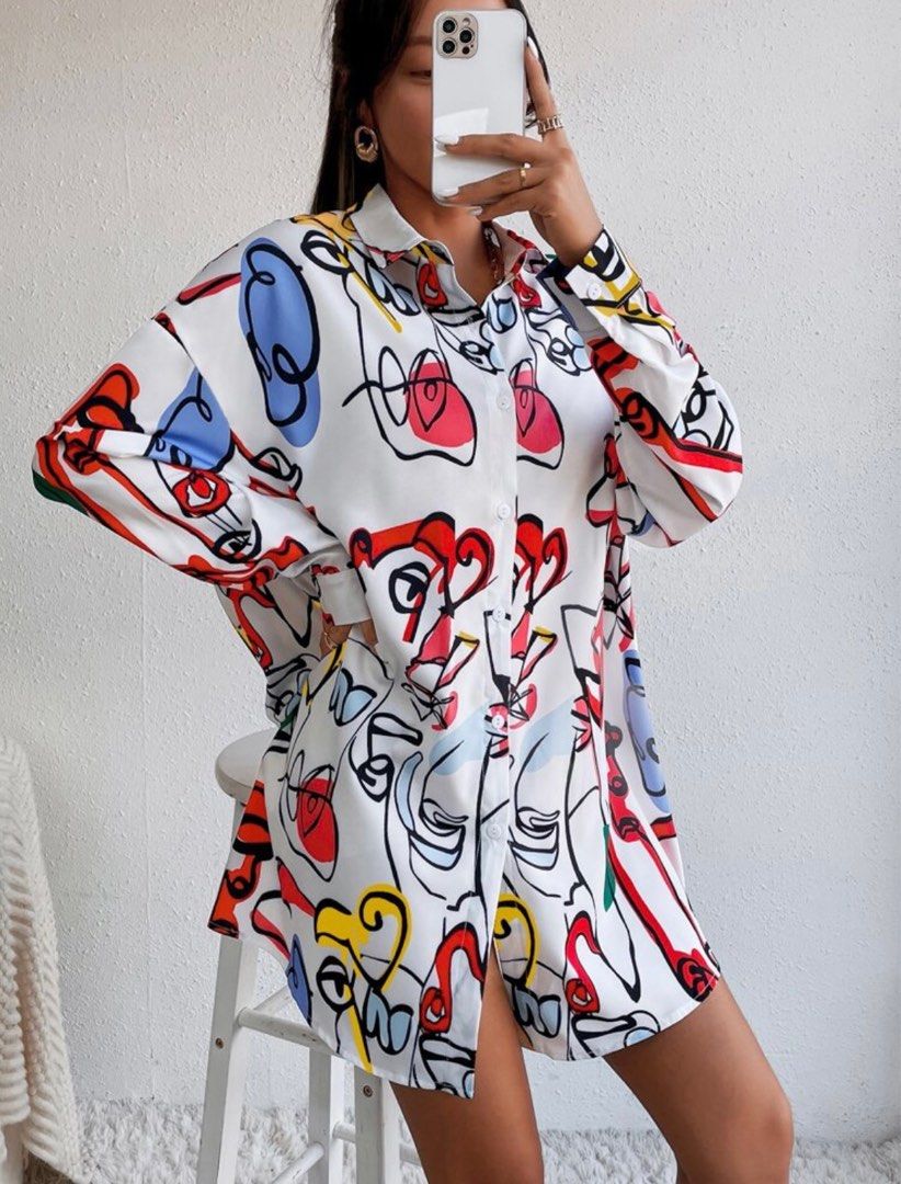 SHEIN ABSTRACT DRESS (Category: Dresses) located in Bulacan. Submitted by ddpreloveditems (Listing ID 1235256585, Image 1). Description: .