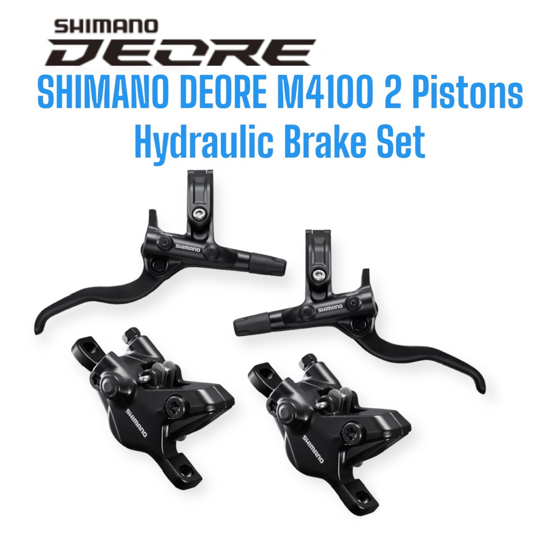 Shimano m4100 deals 2 piston