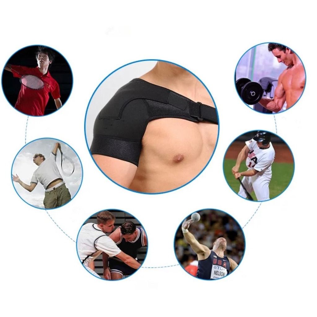 Shoulder Stability Brace with Pressure Pad Light and Breathable ...