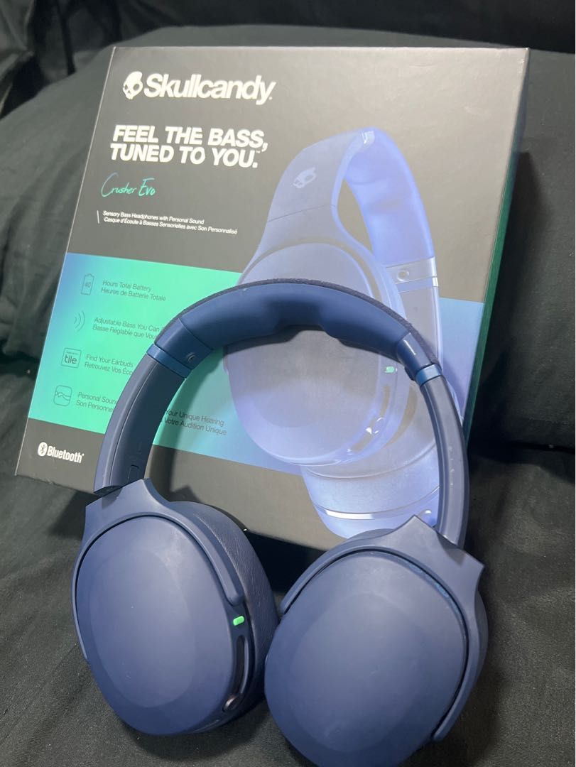 Skullcandy Crusher Evos, Audio, Headphones & Headsets on Carousell