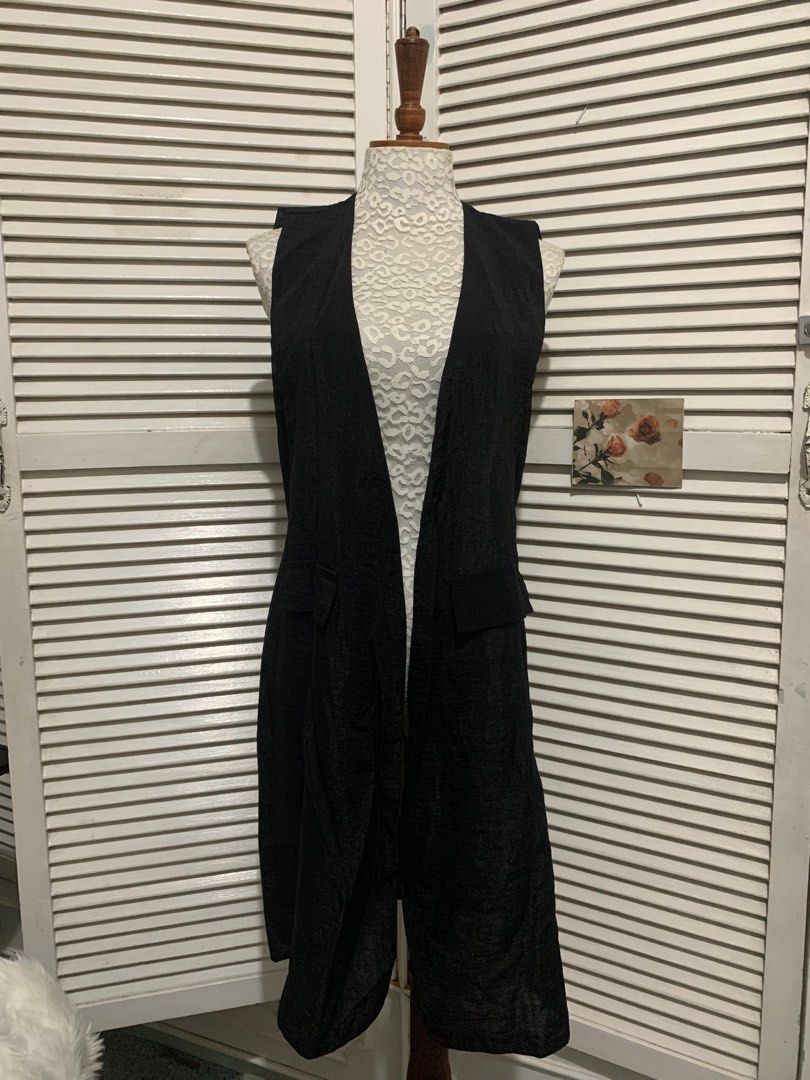 sleeveless sweater cardigan