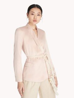 Soft pink blazer