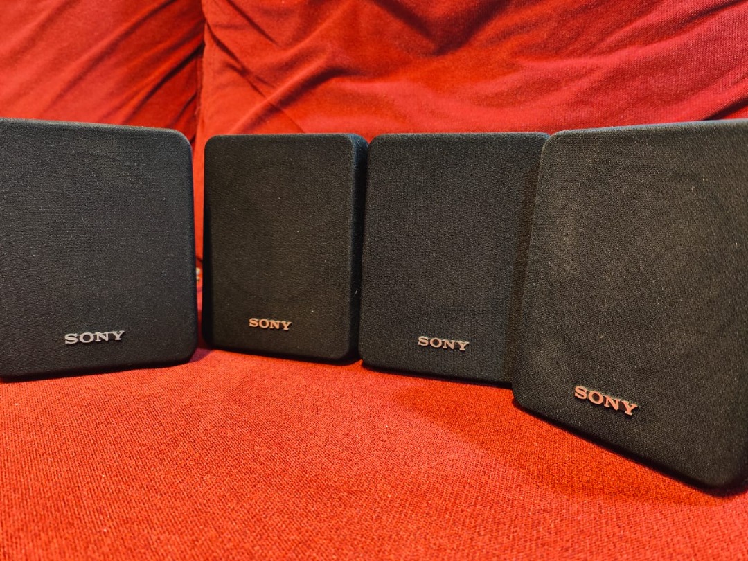 Sony SSSR10 Surround Speaker System Pair, Audio, Soundbars, Speakers