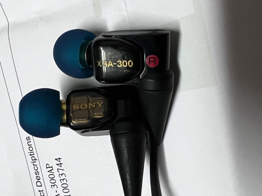 Sony xba 300ap 300 ap 耳機earbuds , 音響器材, 耳機- Carousell