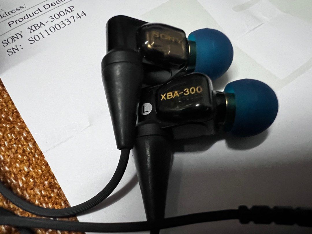 Sony xba 300ap 300 ap 耳機earbuds , 音響器材, 耳機- Carousell