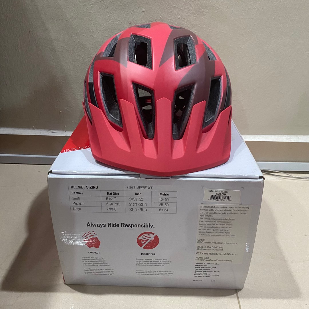 SPECIALIZED TACTIC III MTB HELMET Sports Equipment Bicycles