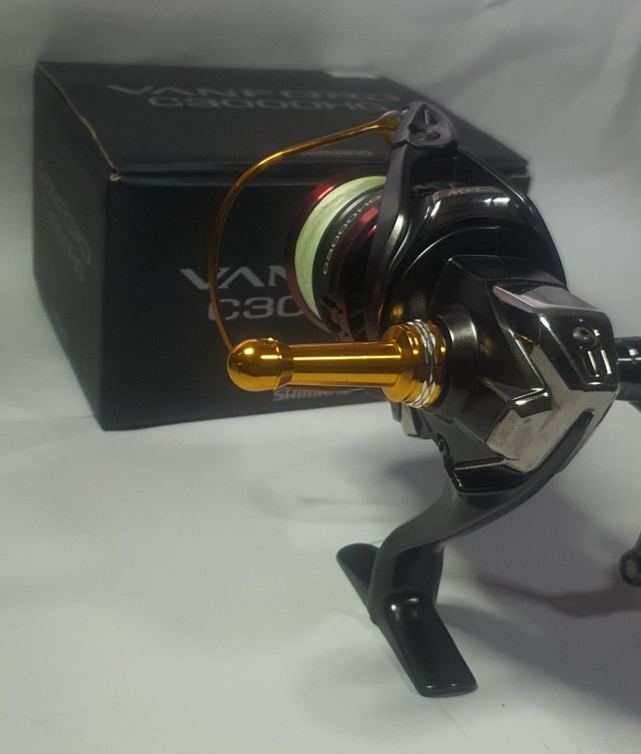 Spinning reel Shimano Vanford C3000HG, Sports Equipment, Fishing on  Carousell