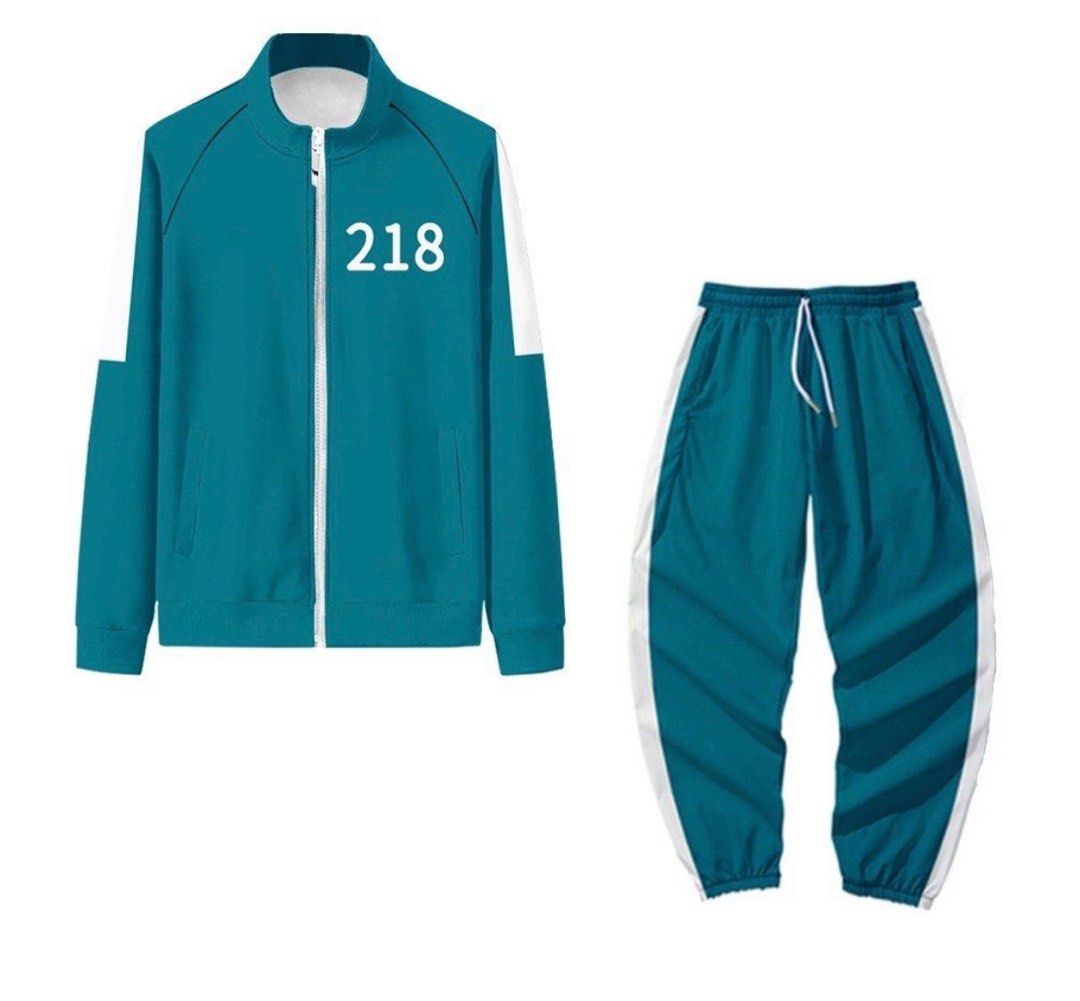 Squid Game costume, Women's Fashion, Activewear on Carousell