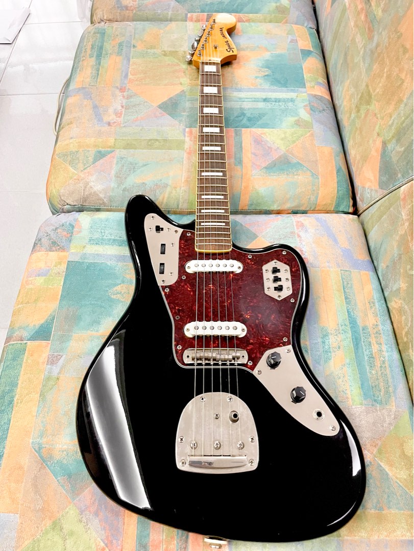 Squier Classic Vibe 70s Jaguar Electric Guitar, Laurel FB, Black (2020 ...
