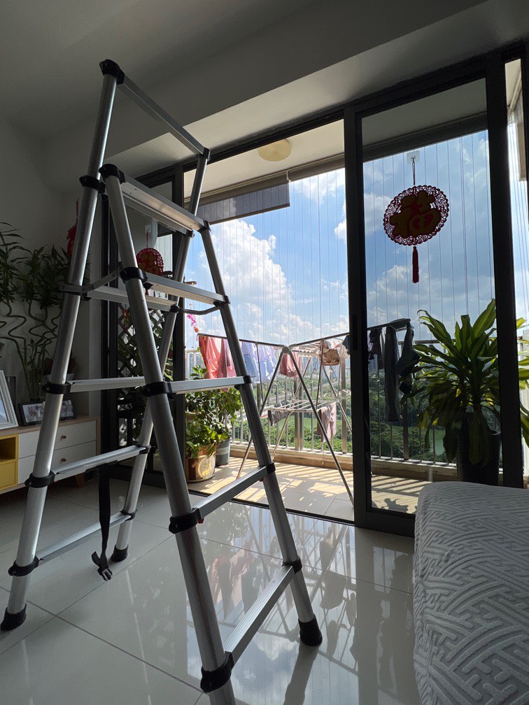 Stackable ladder, Furniture & Home Living, Home Improvement ...
