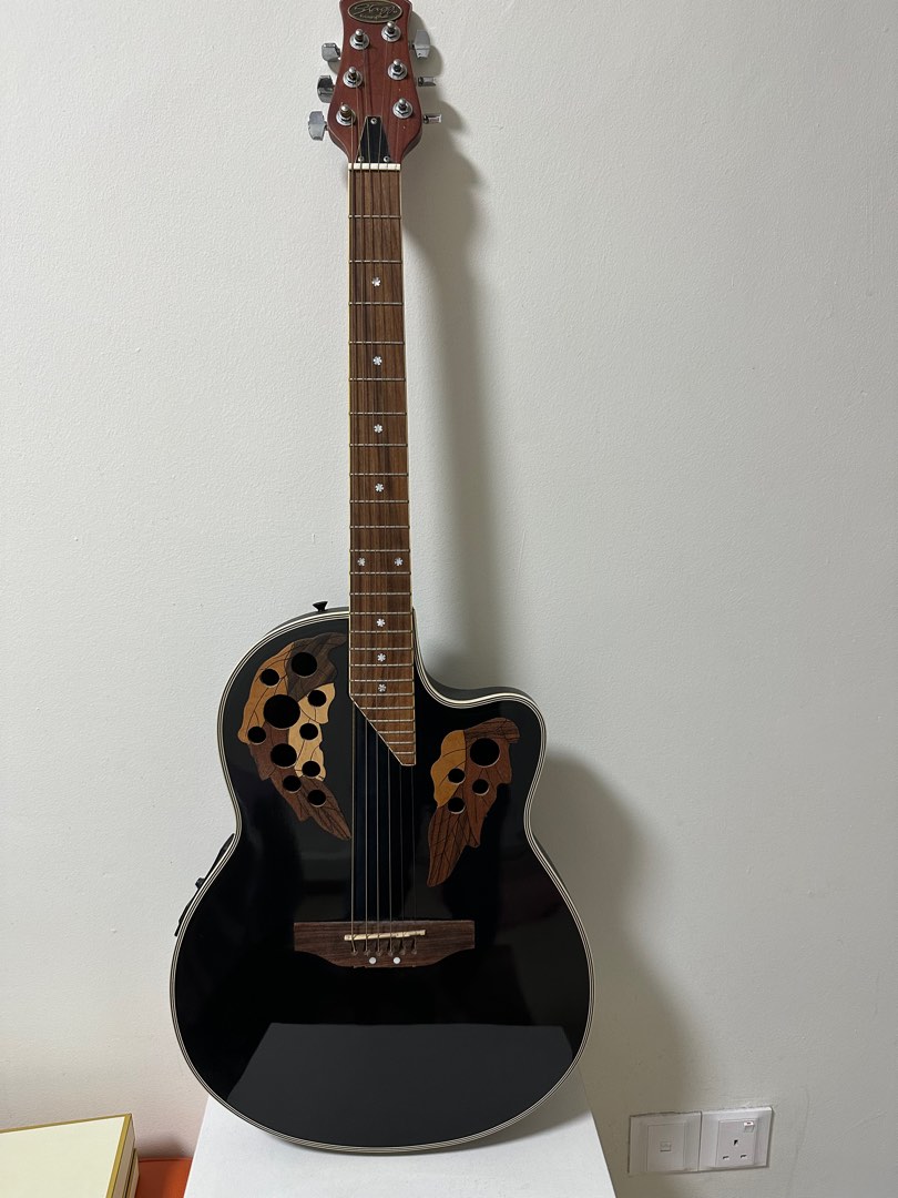 Stagg ovation guitar on sale