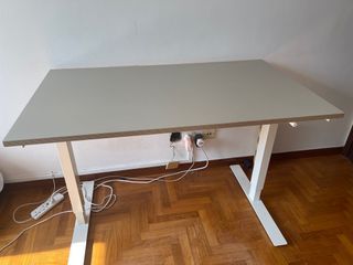 Standing table from IKEA. Perfect from WFH