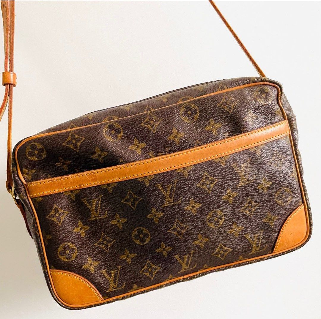 Vintage Louis Vuitton shoulder bag, Luxury, Bags & Wallets on Carousell