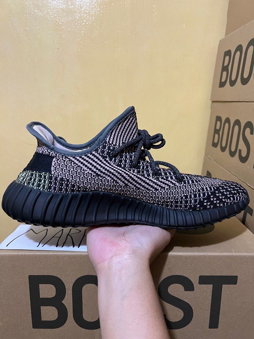 Yeezy boost 350 hot sale v2 black size 12
