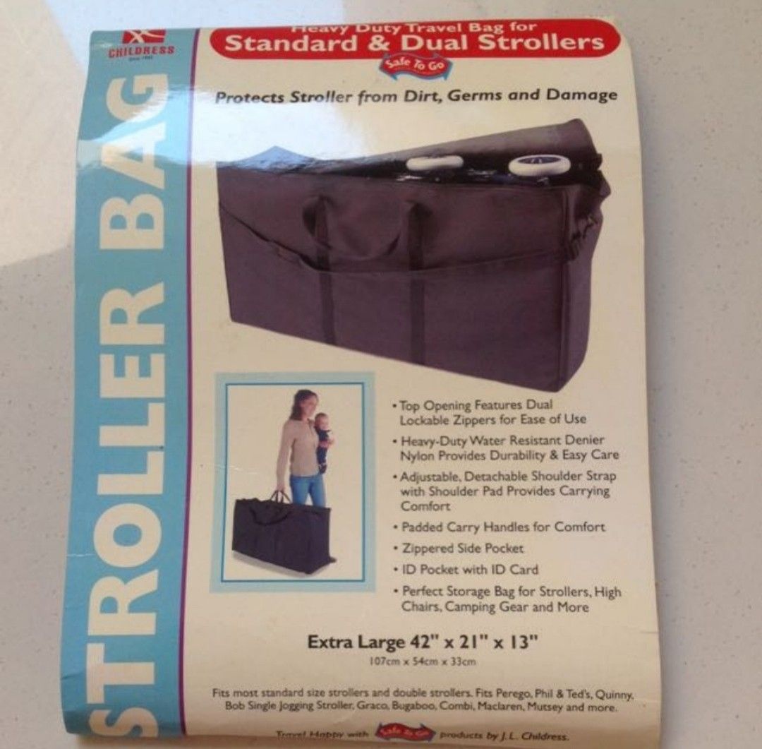 Stroller Heavy Duty Travel Bag Babies Kids Going Out Other