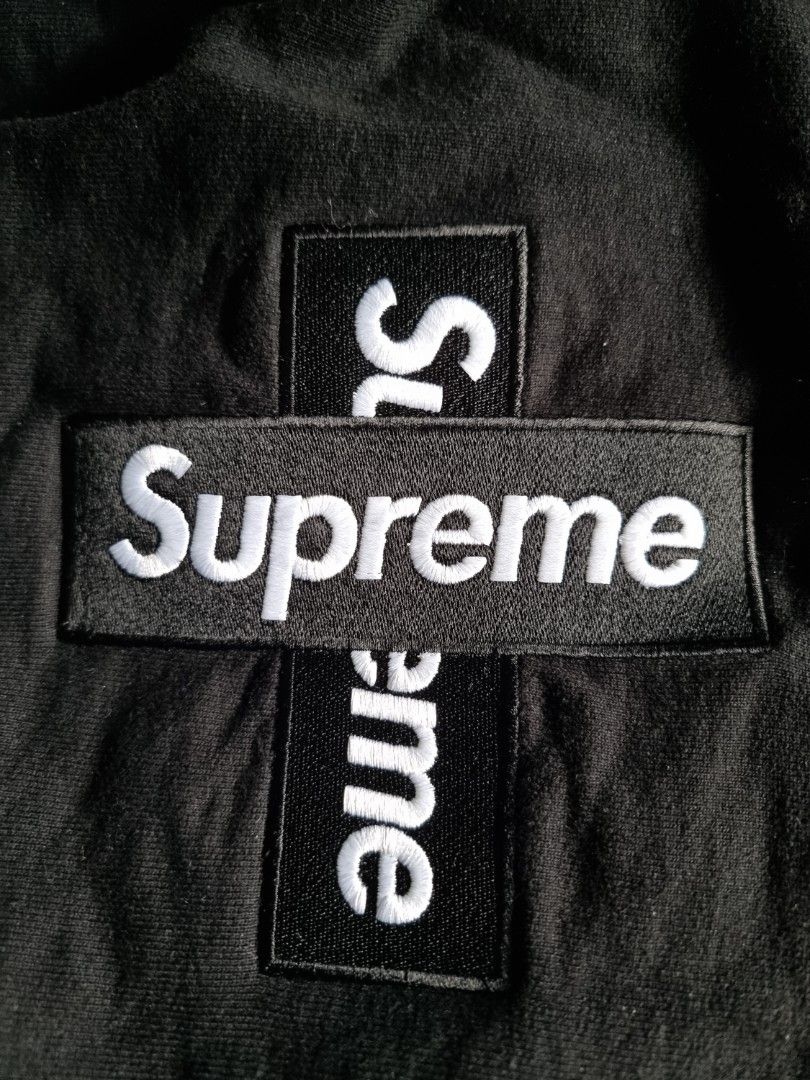 Supreme crossed box logo medium Men s Fashion Coats Jackets and