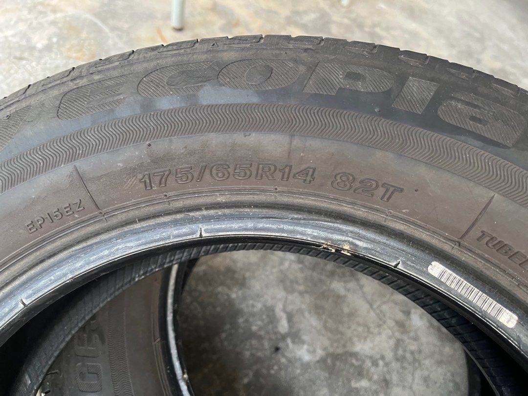 Tayar bridgestone ecopia 175 65 17 myvi, Auto Accessories on Carousell