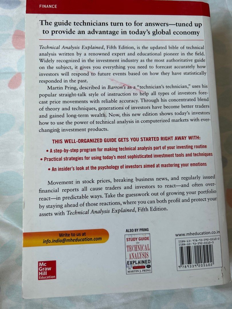 TECHNICAL ANALYSIS EXPLAINED BOOK REVIEW visual data 2