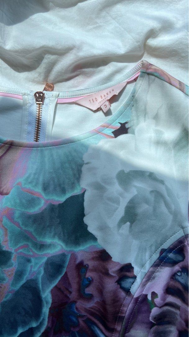 Rose gold new arrivals ted baker dress
