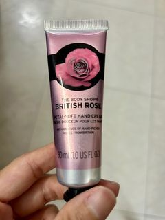 The Body Shop British Rose Hand Cream 30ml