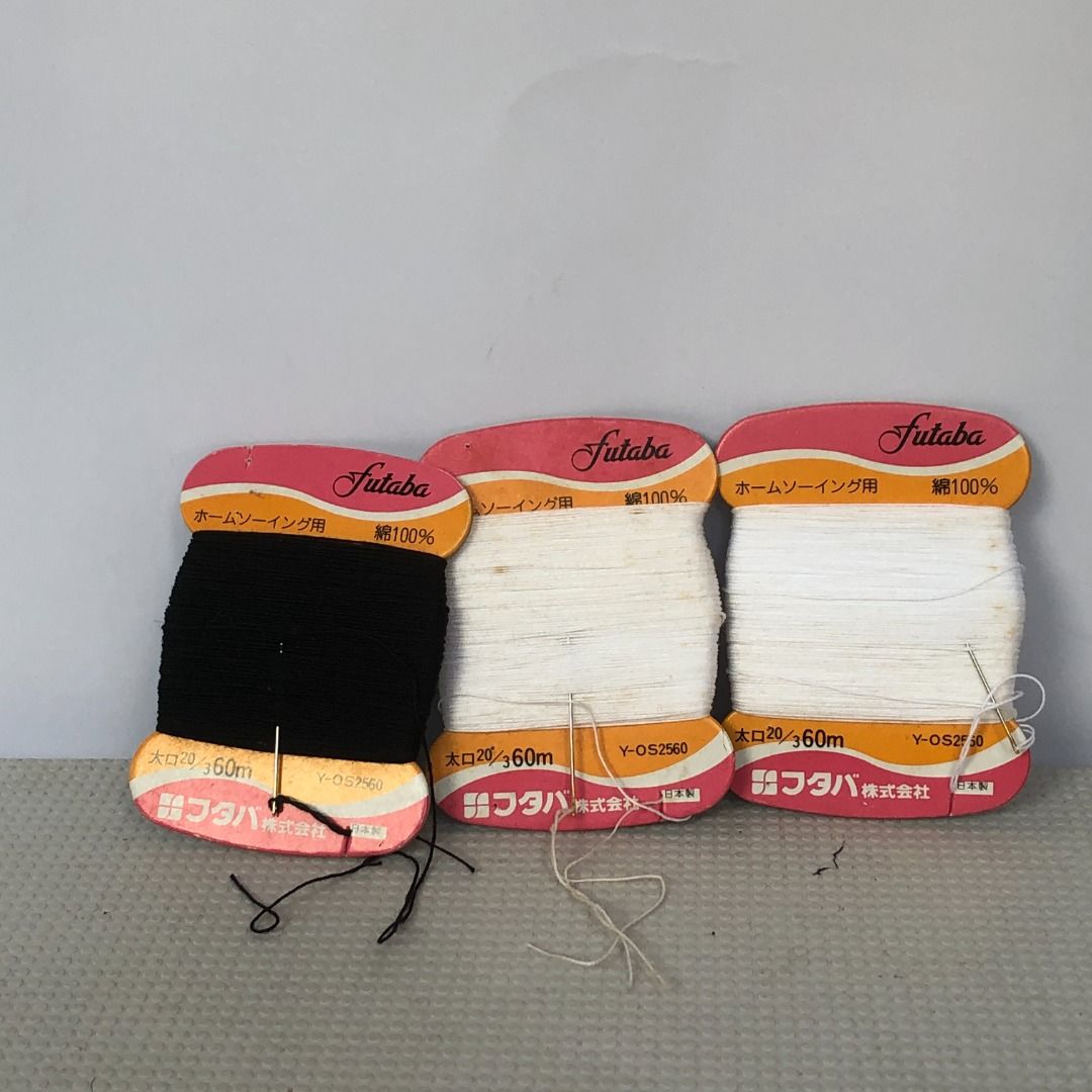 Threads with needle #1636 (Category: Craft Supplies & Tools) located in Malabon City. Submitted by mldg.surplus (Listing ID 1235227291, Image 2). Description: MLDG Surplus Reminder: •Expect minimal flaws such as stain, lint, scratches etc. •No reservation, we can accept your offer, but it doesn't mean that the item is reserved. •No other picture. All pictures are posted already. •Color may vary due to lighting. Price may vary without prior notice