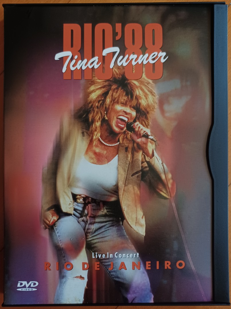 Tina Turner RIO'88 Live Concert RIO DE JA NEIRO DVD 📀 I Can't