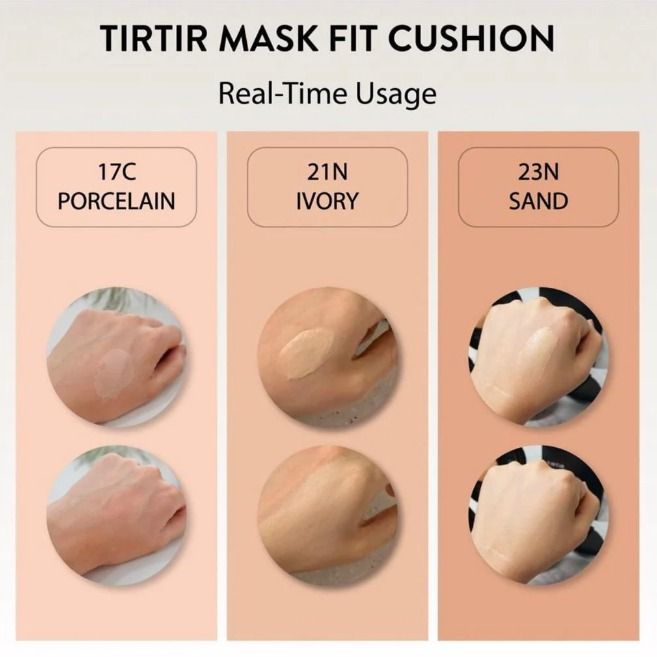 TIRTIR MASKFIT RED CUSHION 17C PORCELAIN