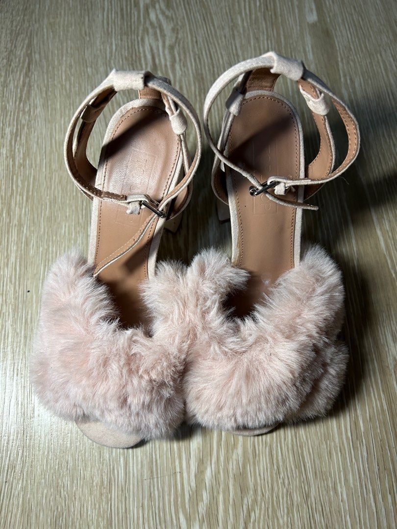 Topshop best sale fluffy heels