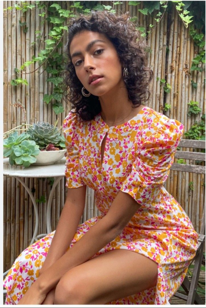 Topshop pink clearance maxi dress