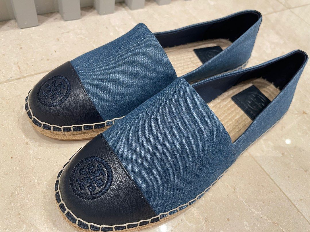 Tory burch colorblock platform espadrille best sale