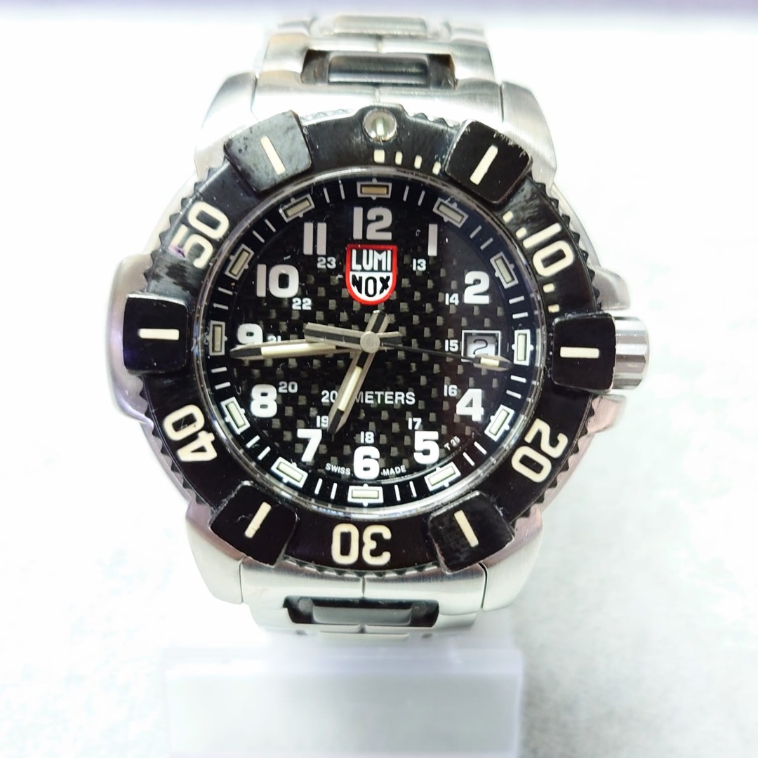 TP-Luminox Series 6100/6200 Blue Dial 45mm Stainless Steel