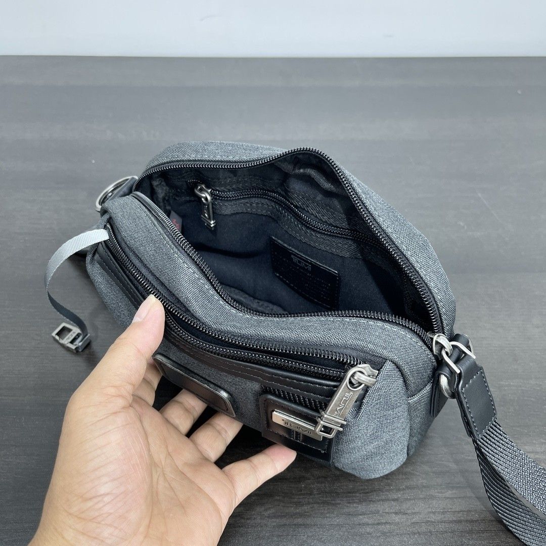 Tumi 2223406 DFO Ballistic Nylon 2 Ways waist/Sling Bag(Free Engrave